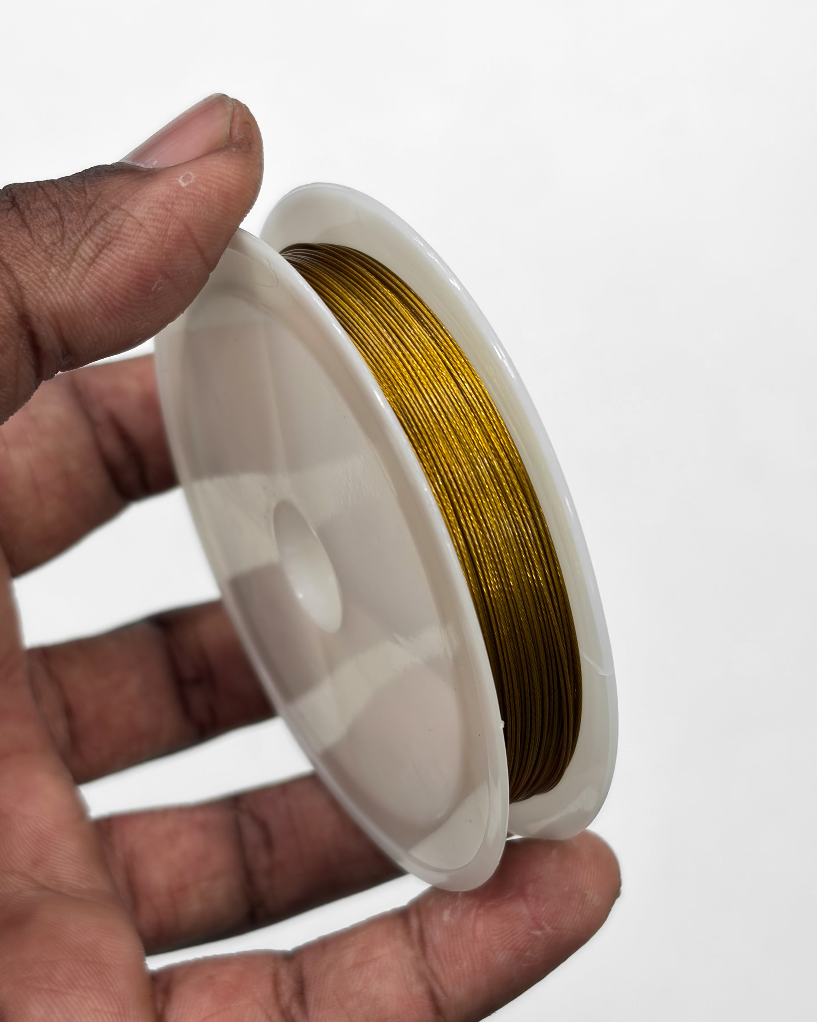 Gold gear wire - 1 roll