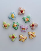 28.0 fancy acrylic beads - 10 pc