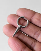 Spike dangle earring - 6 pcs