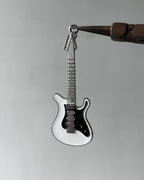 White guitar