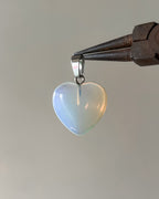 Opal heart - 1 pc