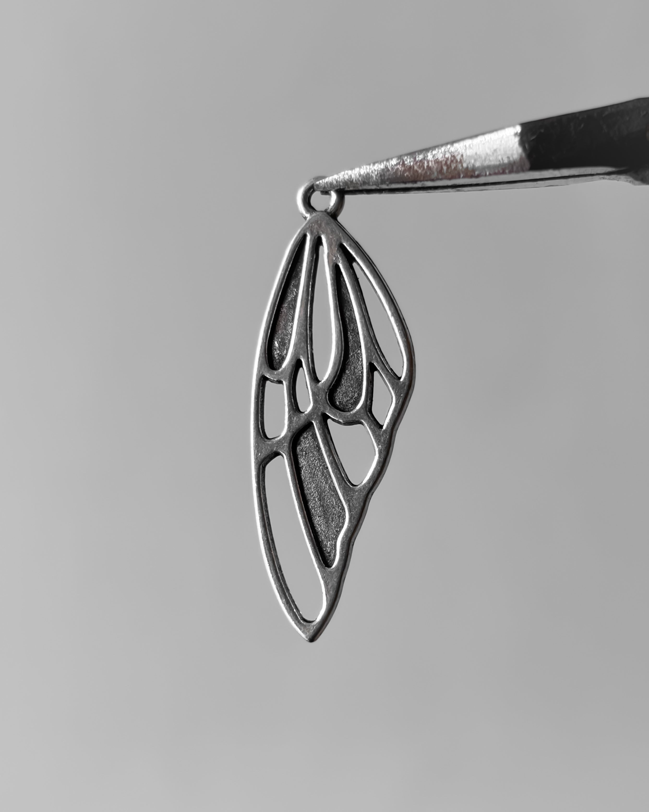Butterfly wing charm - 10 pc