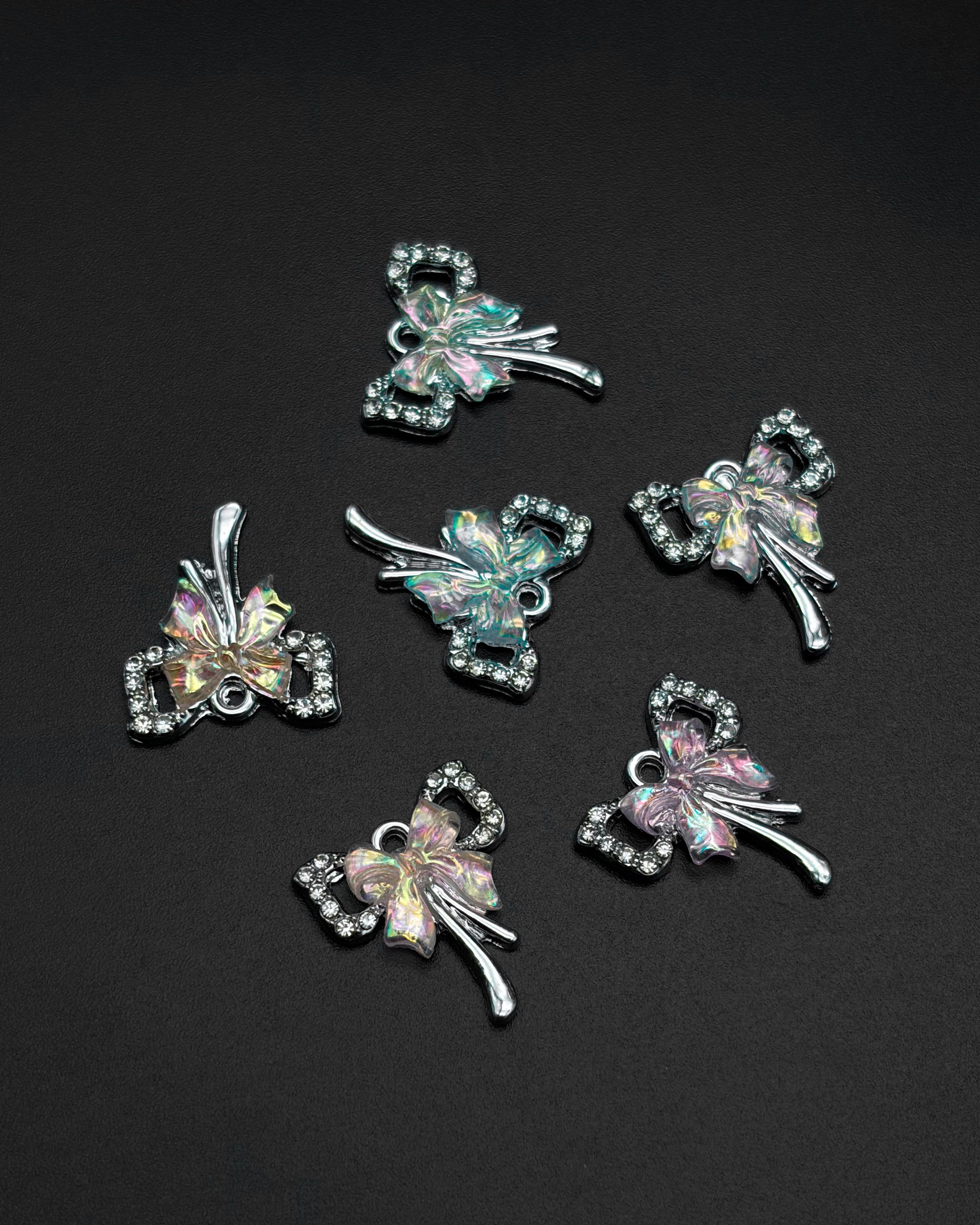 1.0 Mix butterfly charm - 10 pc