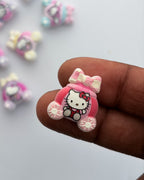 37.0 fancy acrylic beads - 10 pc