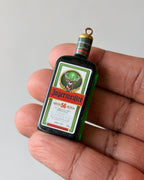 Miniature Jagermeister charm