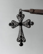 Chunky black charm