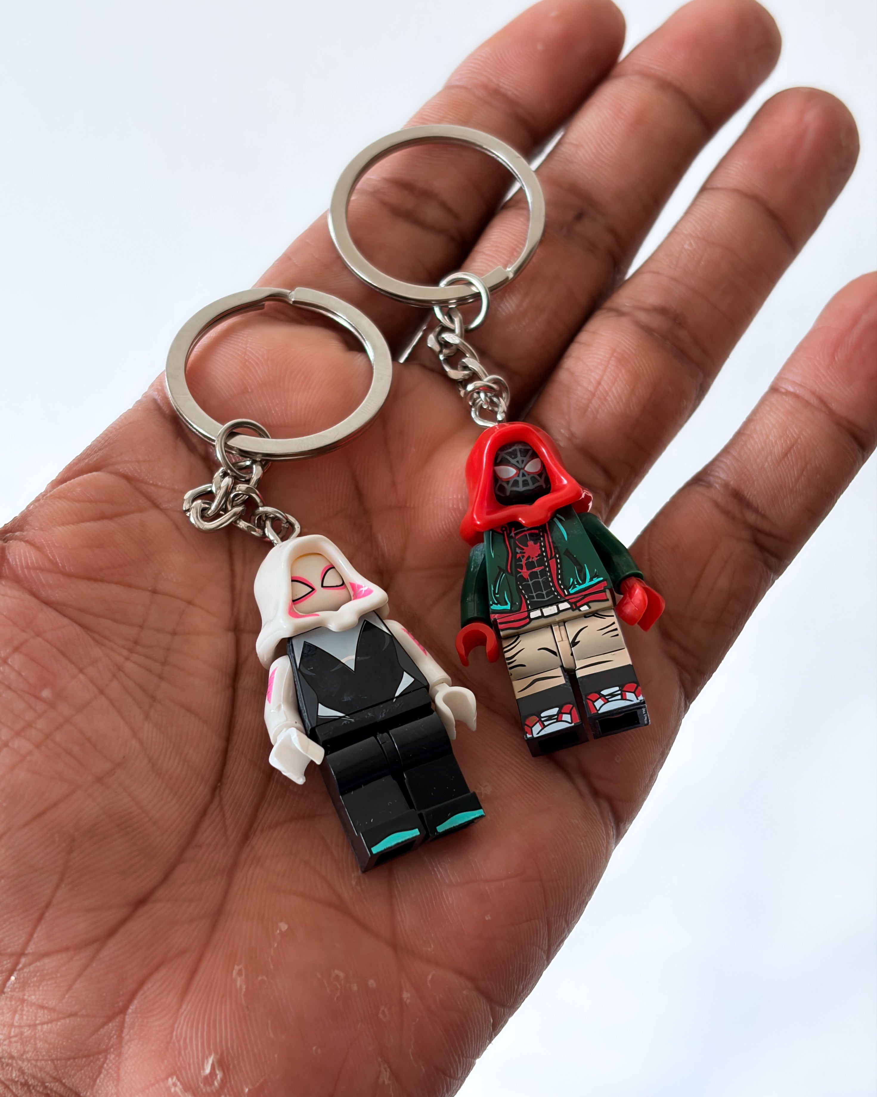 Spider Couple Keychains