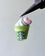 Macha ice cream charm - 10 pc