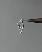 Feather charm - 100 pc
