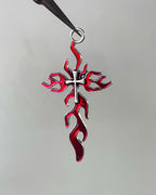 Flame cross charm (Mera fav charm)