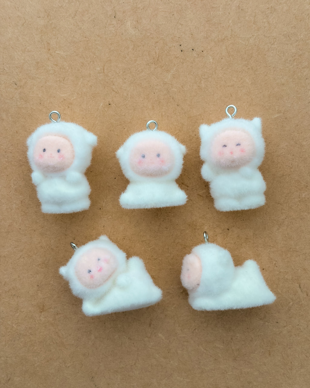 5 pc Mix fur charm