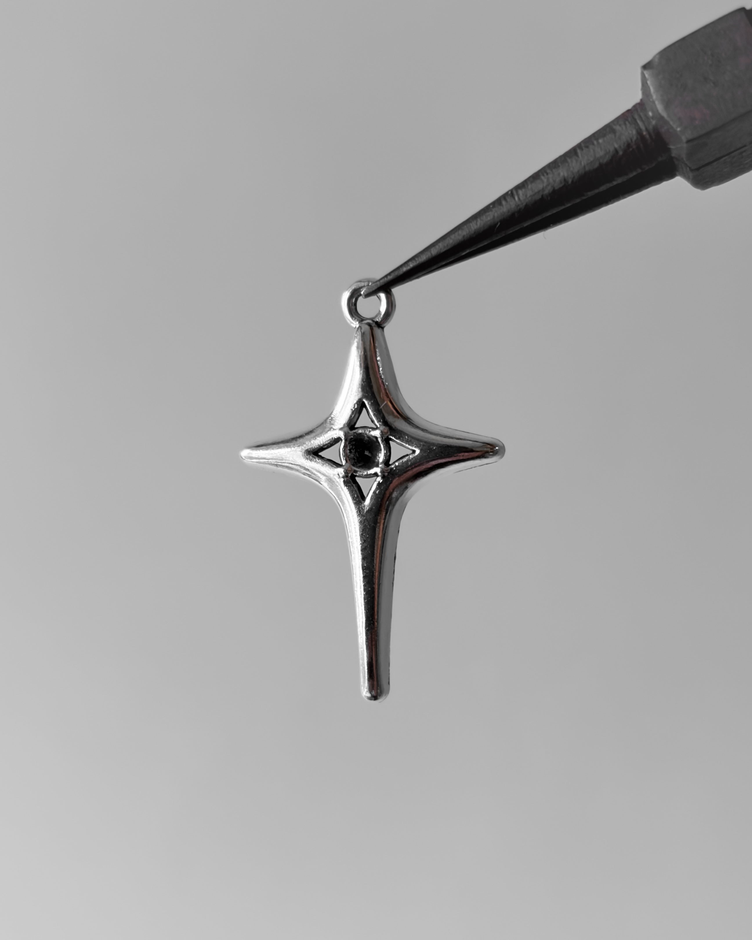 Star charm - 10 pc