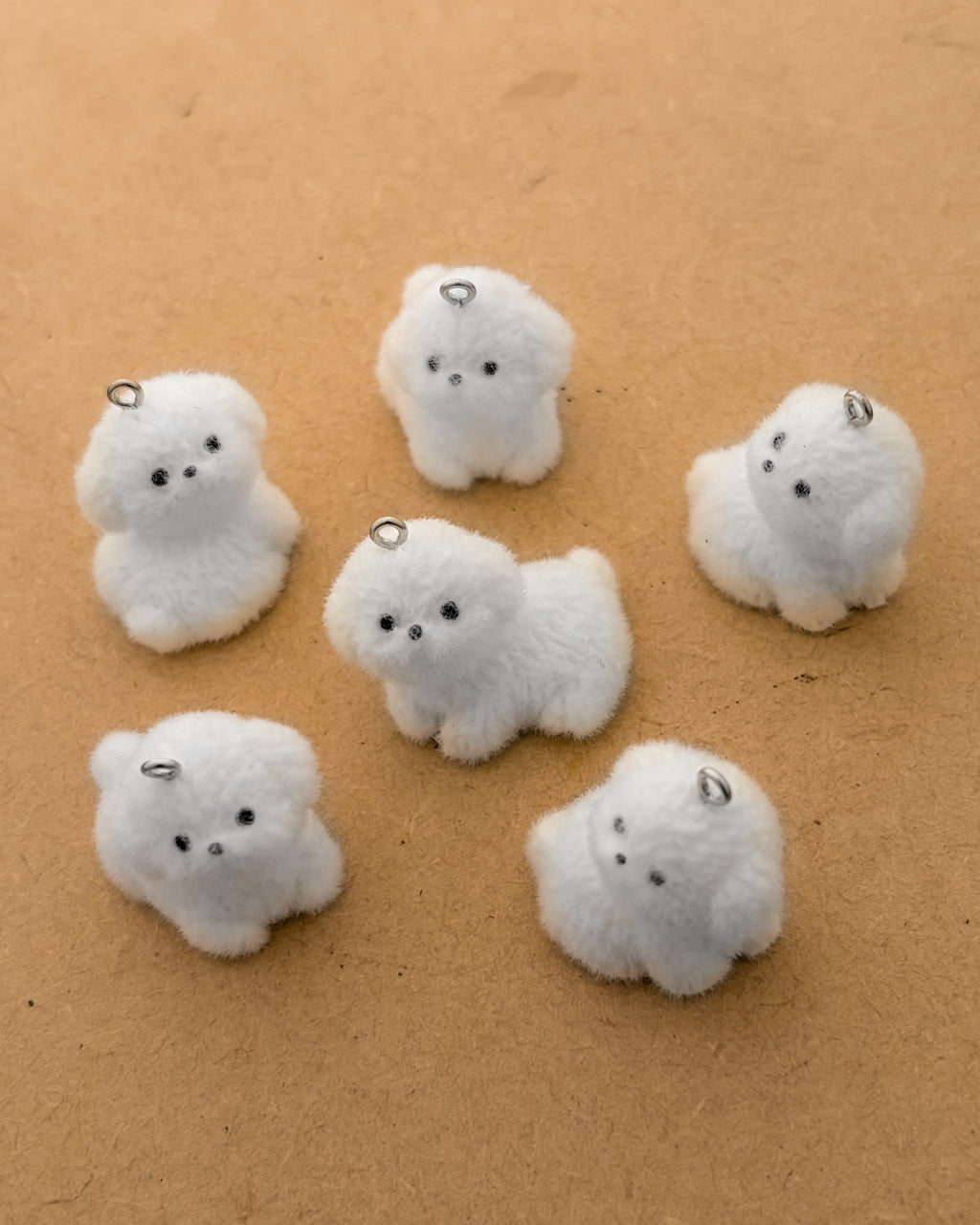 5 pc Mix fur charm