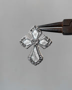Heart cross - 1 pc