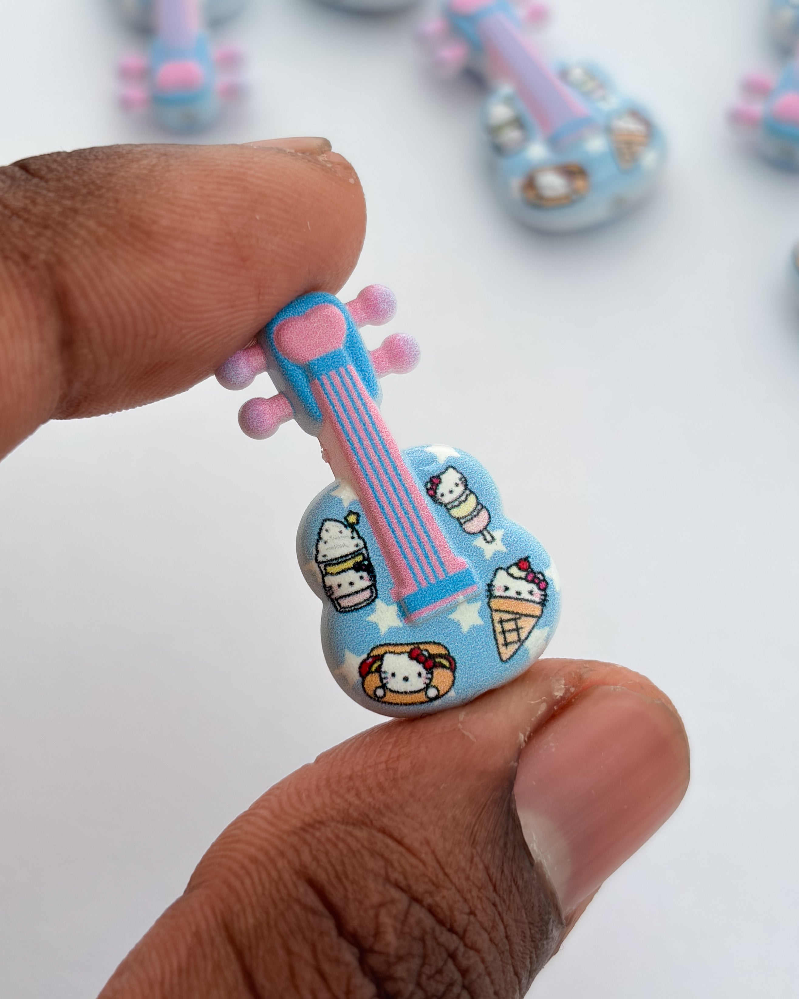 16.0 fancy acrylic beads - 10 pc
