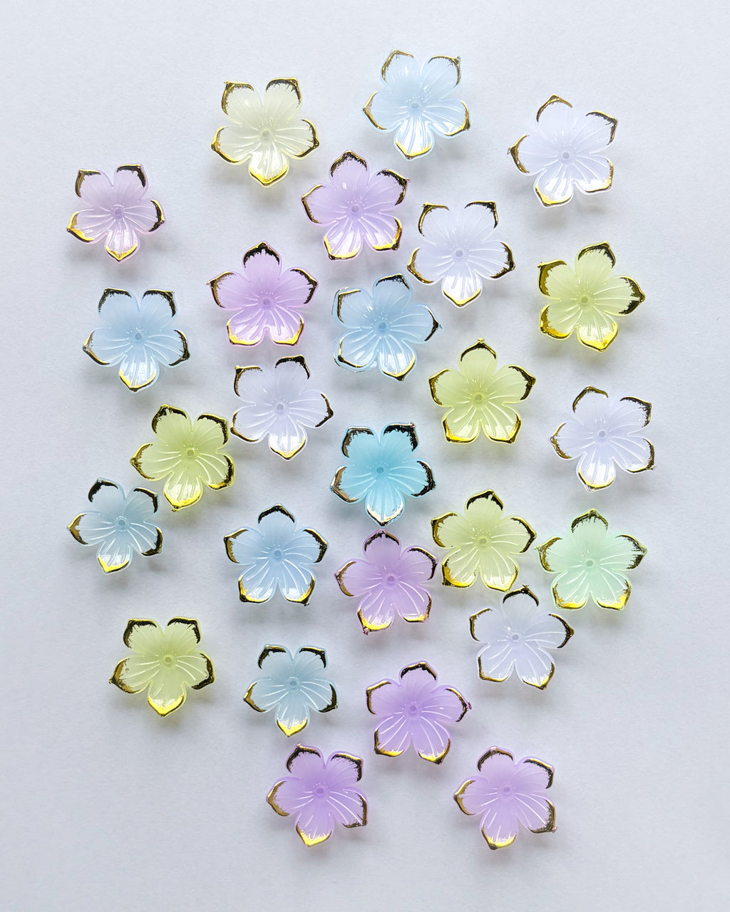 2.0 New flower beads- 25 grams