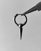 Spike dangle earring - 6 pcs