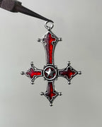 Og upside down cross charm