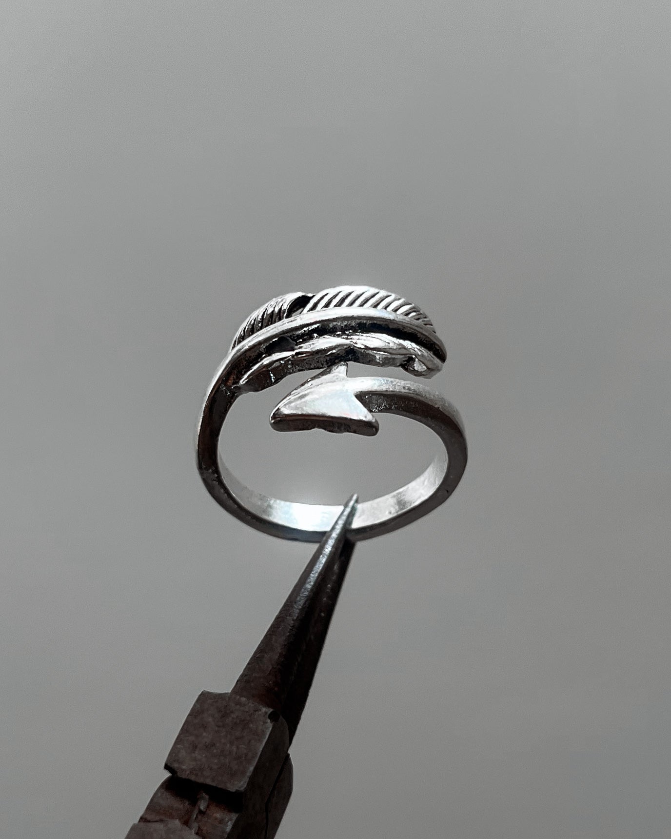 Arrow feather ring - 5 pc