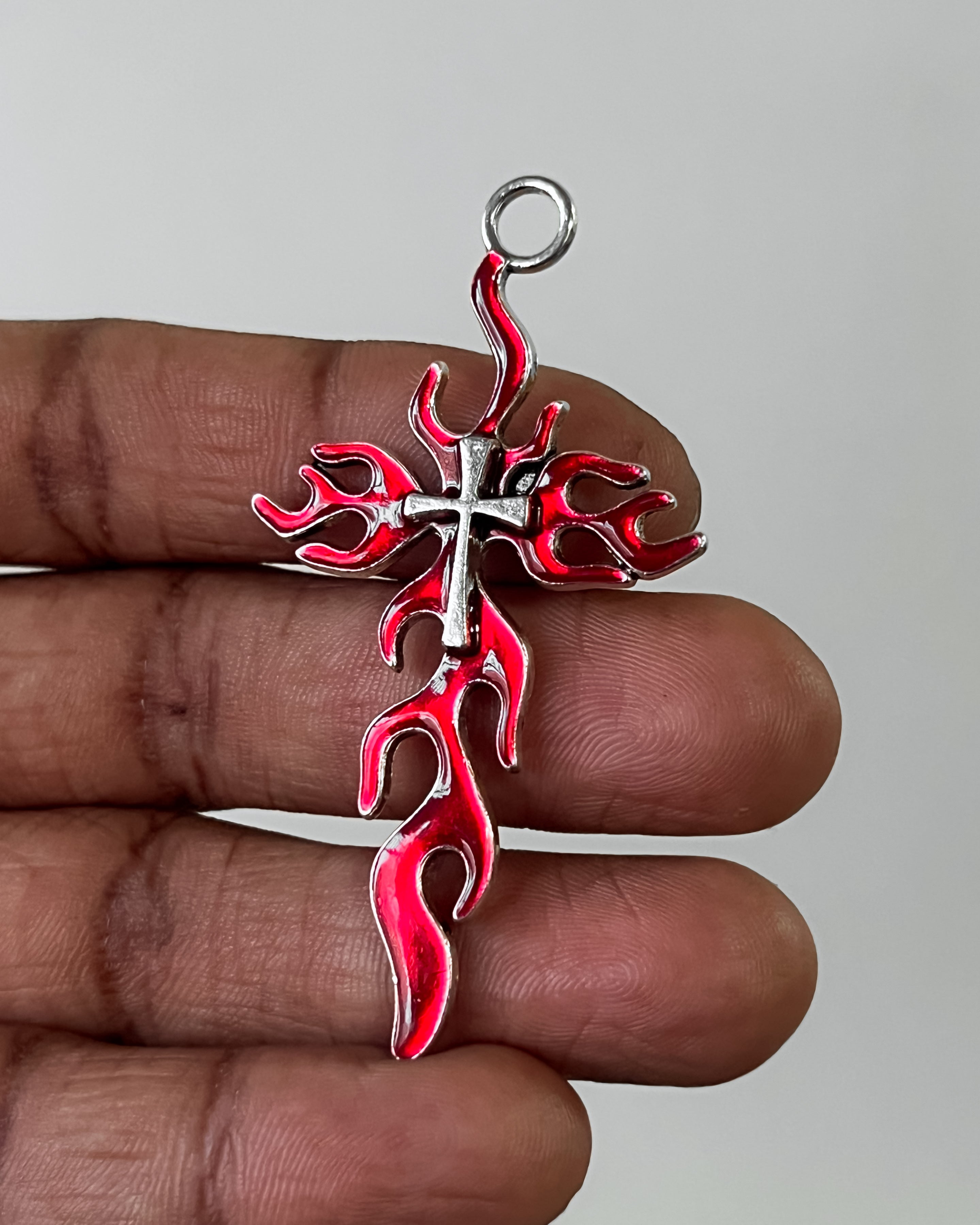 Flame cross charm (Mera fav charm)