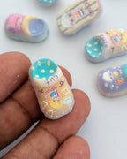 32.0 fancy acrylic beads - 10 pc