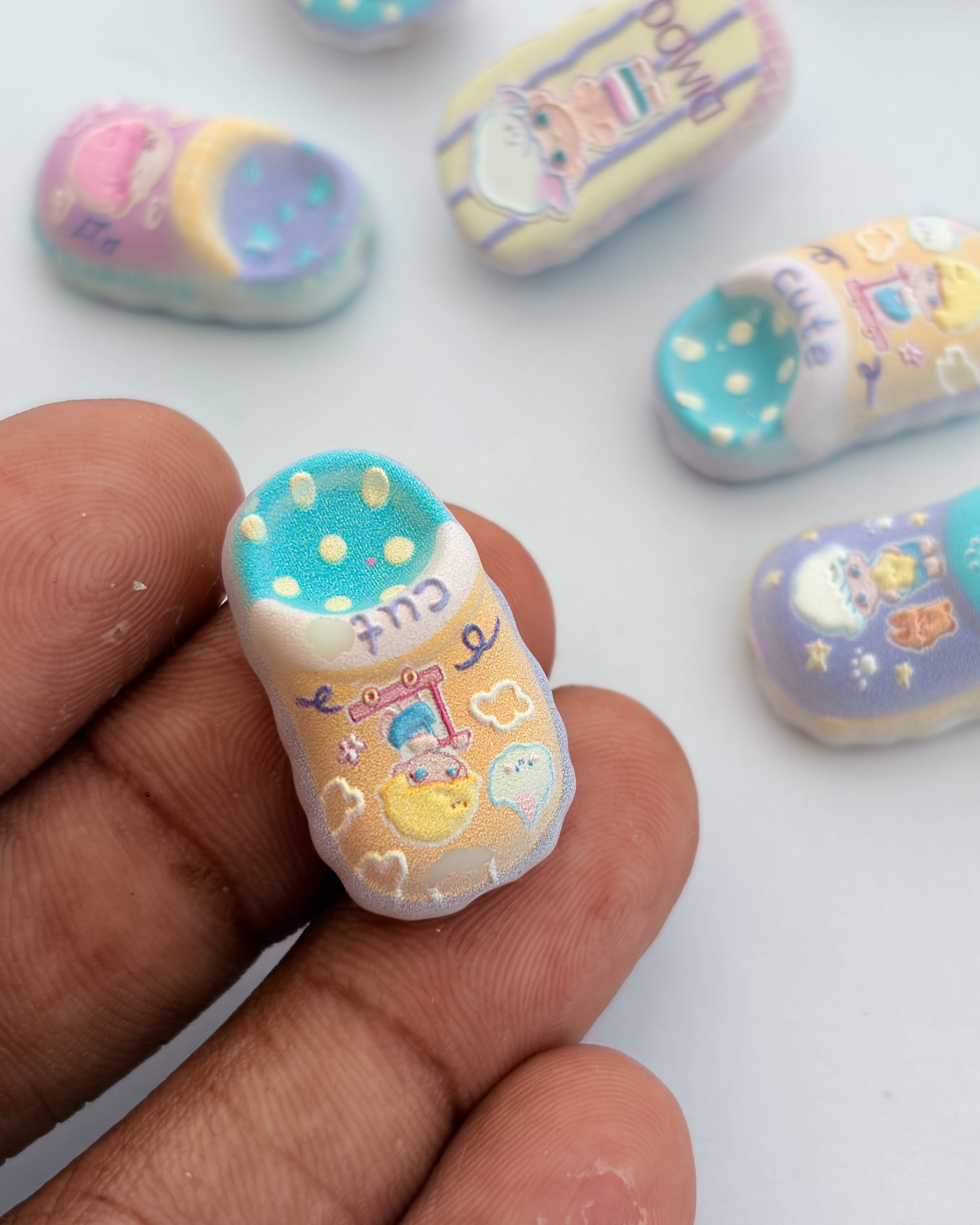 32.0 fancy acrylic beads - 10 pc