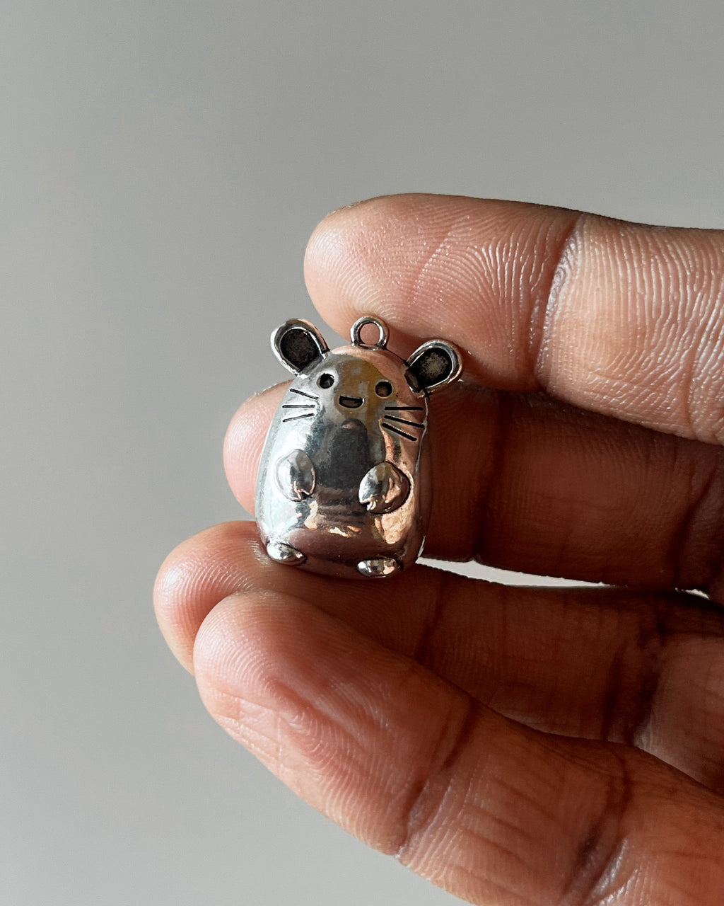 Cutu Mouse charm - 5 pc