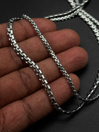 Stainless steel flat box chain