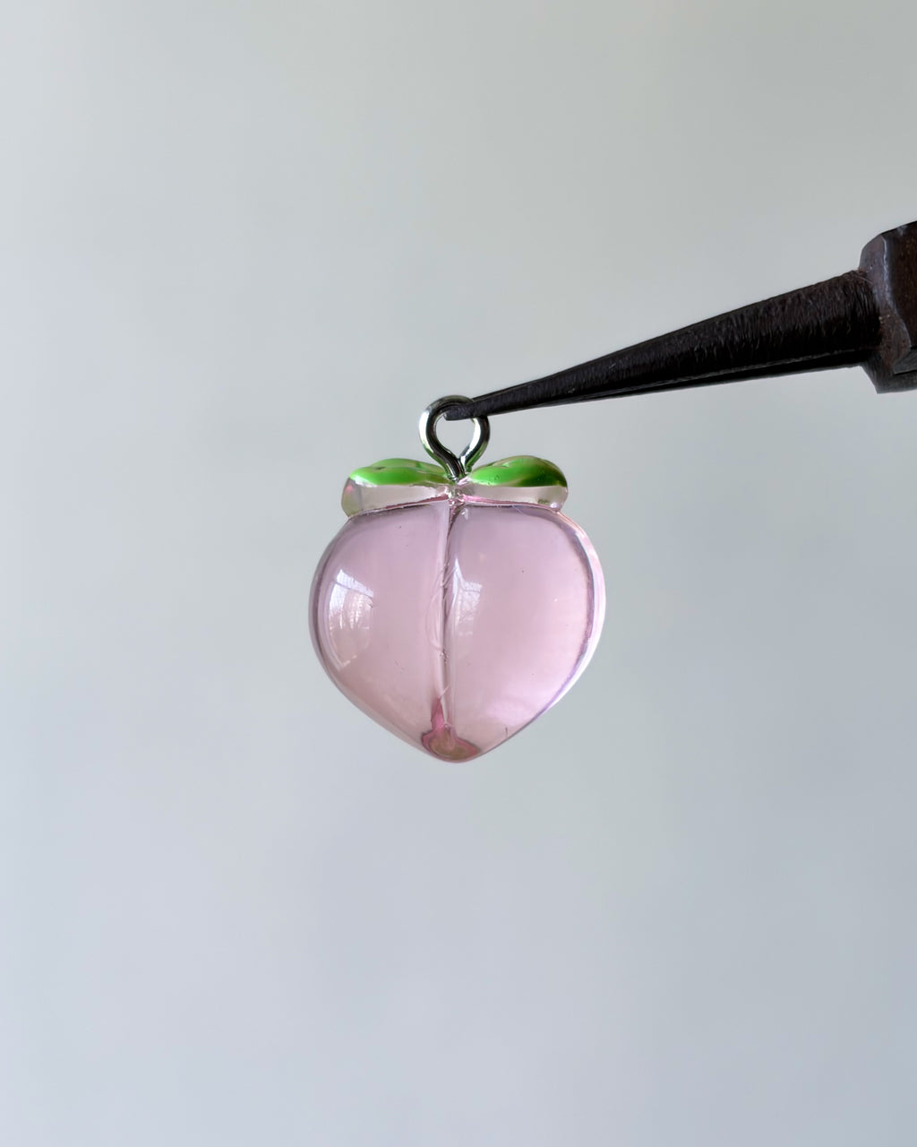 Peach charm - 10 pc