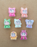 5 pc Mix fur charm