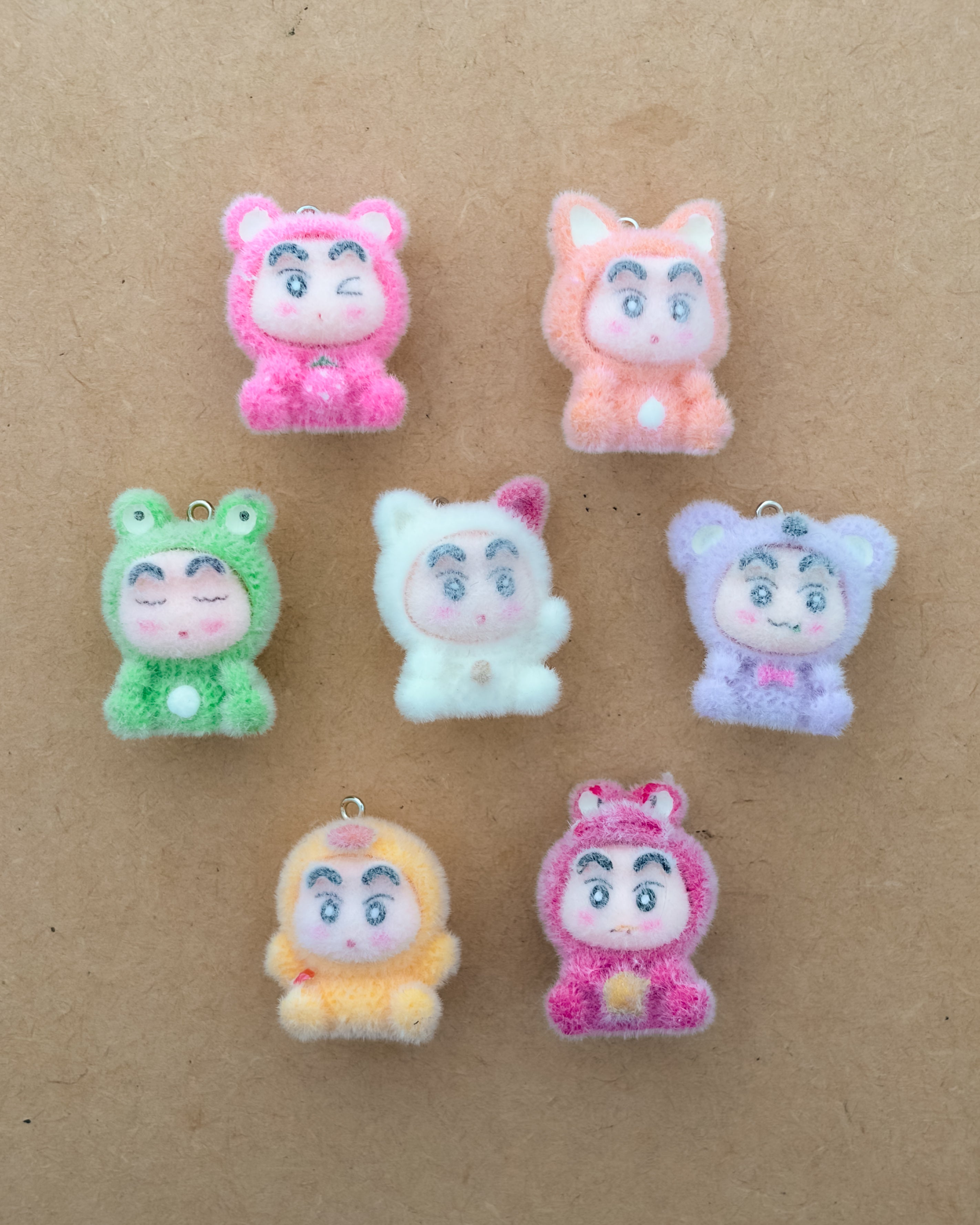 5 pc Mix fur charm