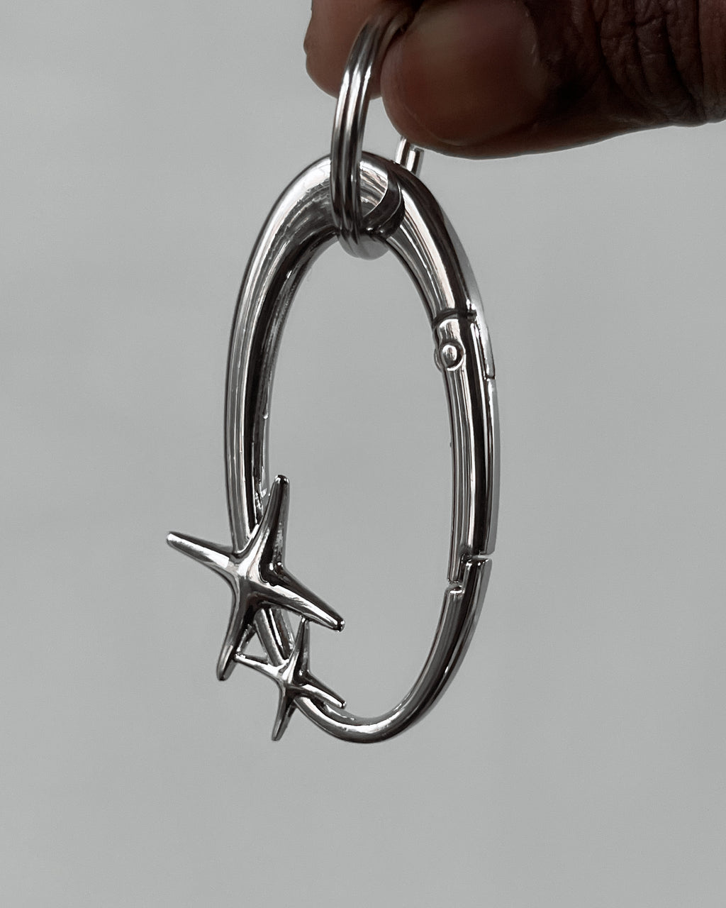 Mini carabiner keychain