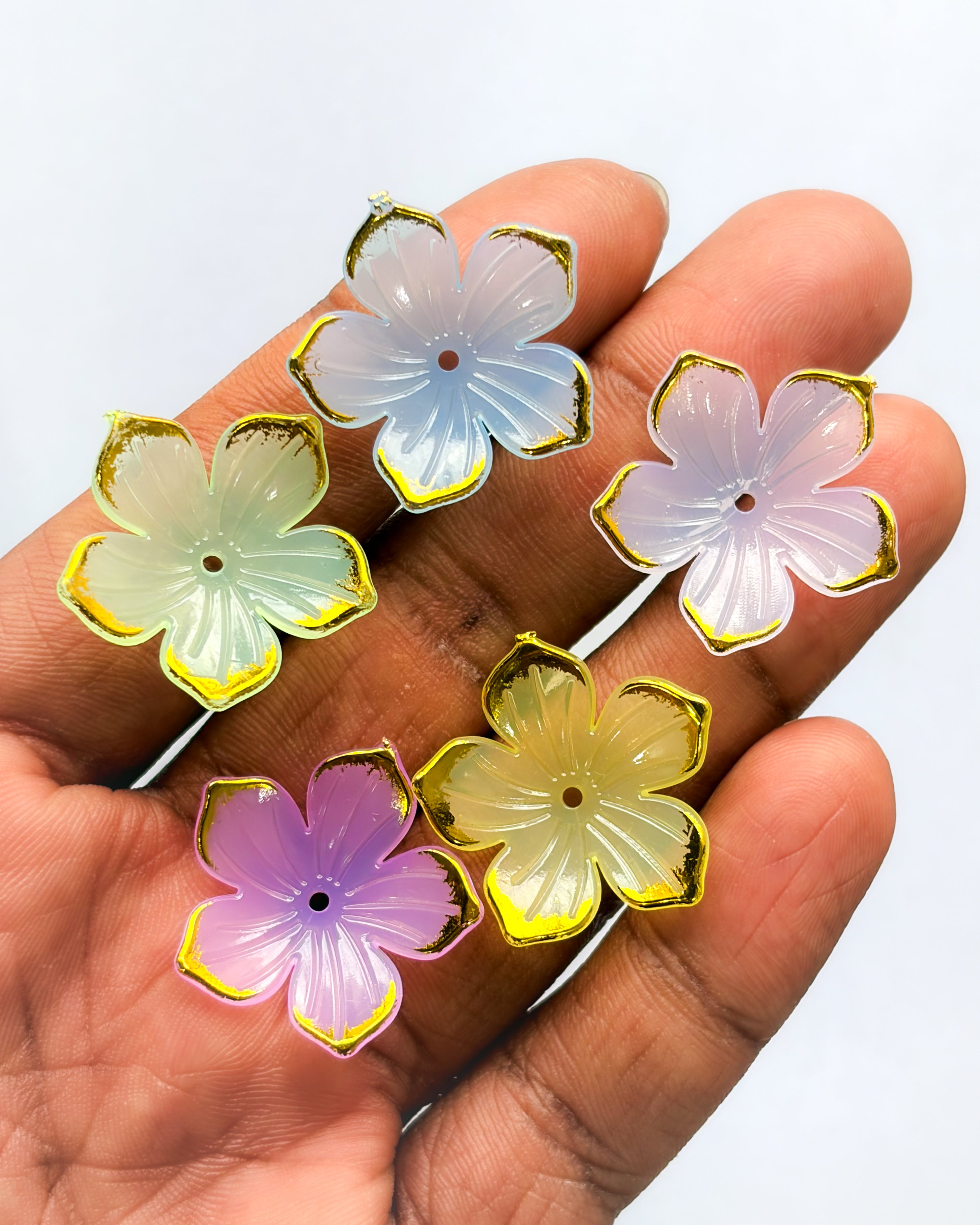 2.0 New flower beads- 25 grams