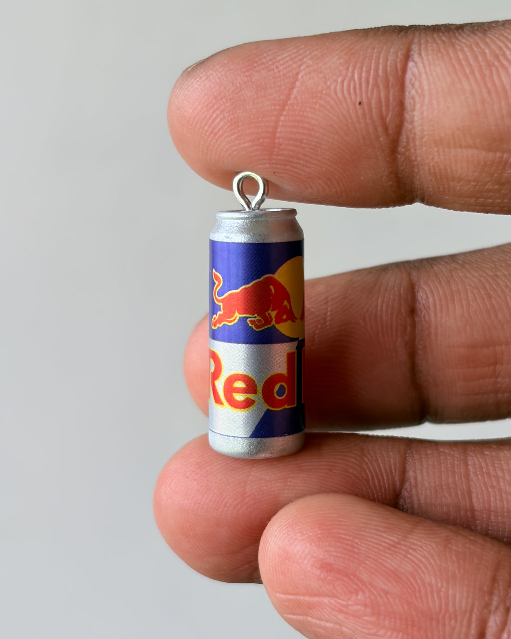 Old school red bull charm - 10 pc