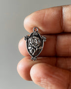 Rose charm - 10 pc