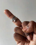 Arrow feather ring - 5 pc