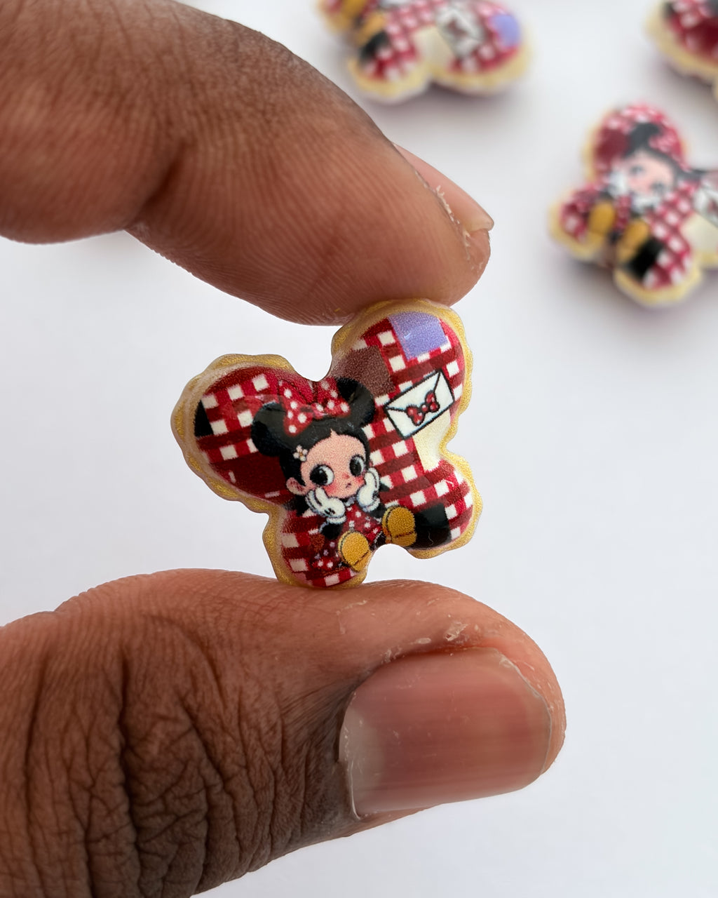 26.0 fancy acrylic beads - 10 pc