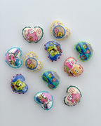 33.0 fancy acrylic beads - 10 pc