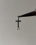 Cross connector charm - 10 pc