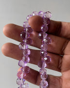 Purple Drop Crystal - 80-90 beads