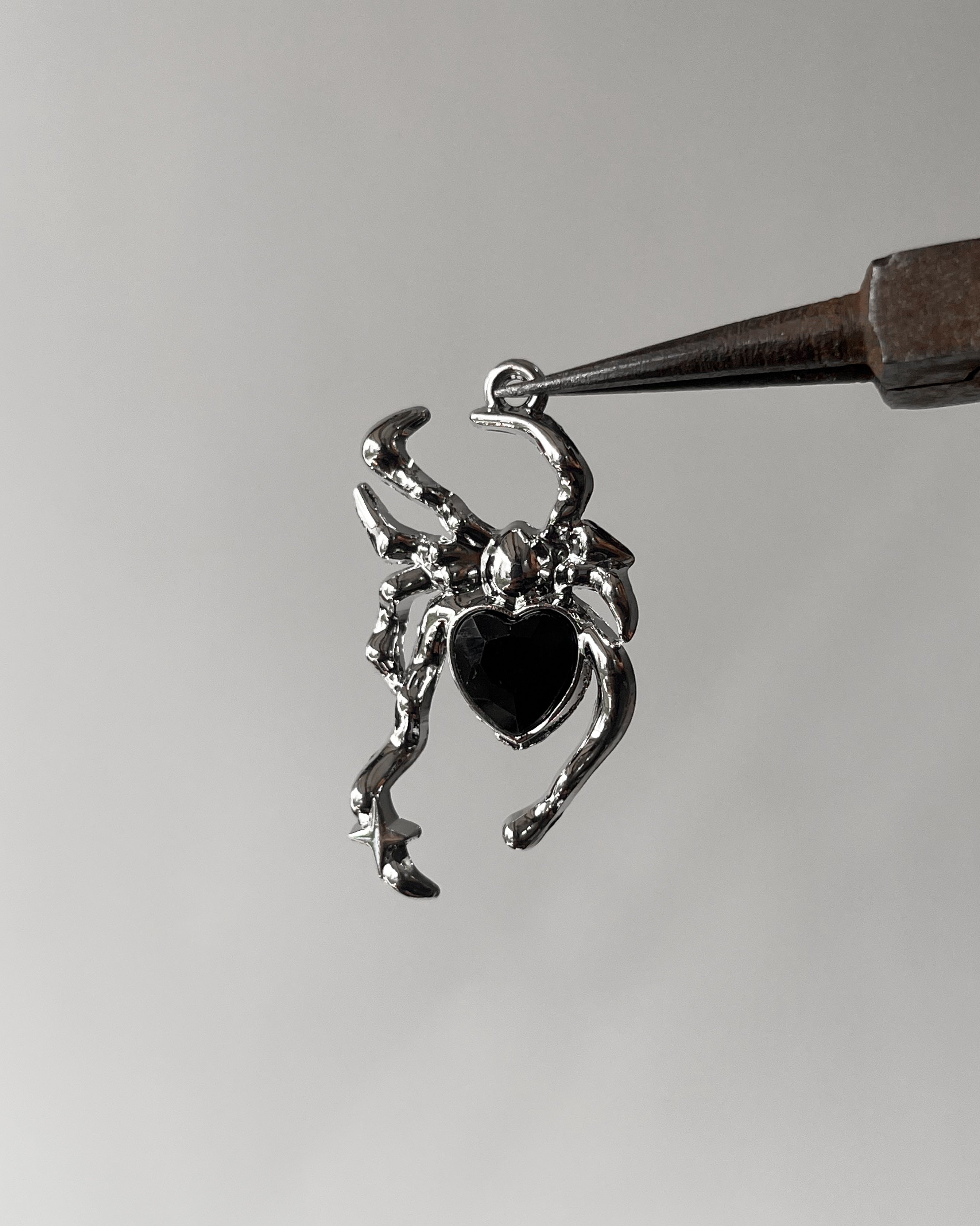 Wakda black spider charm