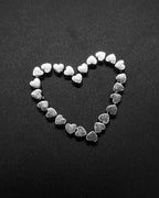 Small heart slider 50 pc