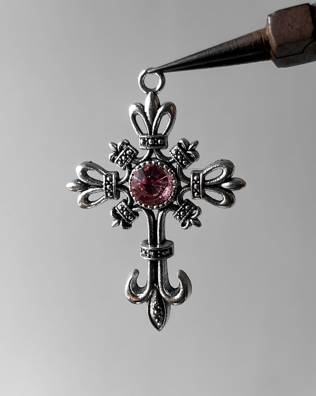 Pink chrome cross