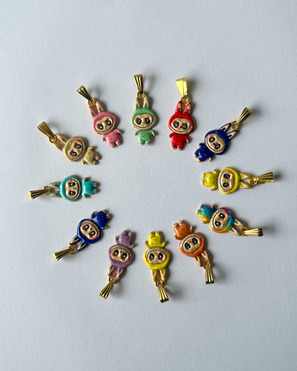 Labubu  charms - 12 pcs