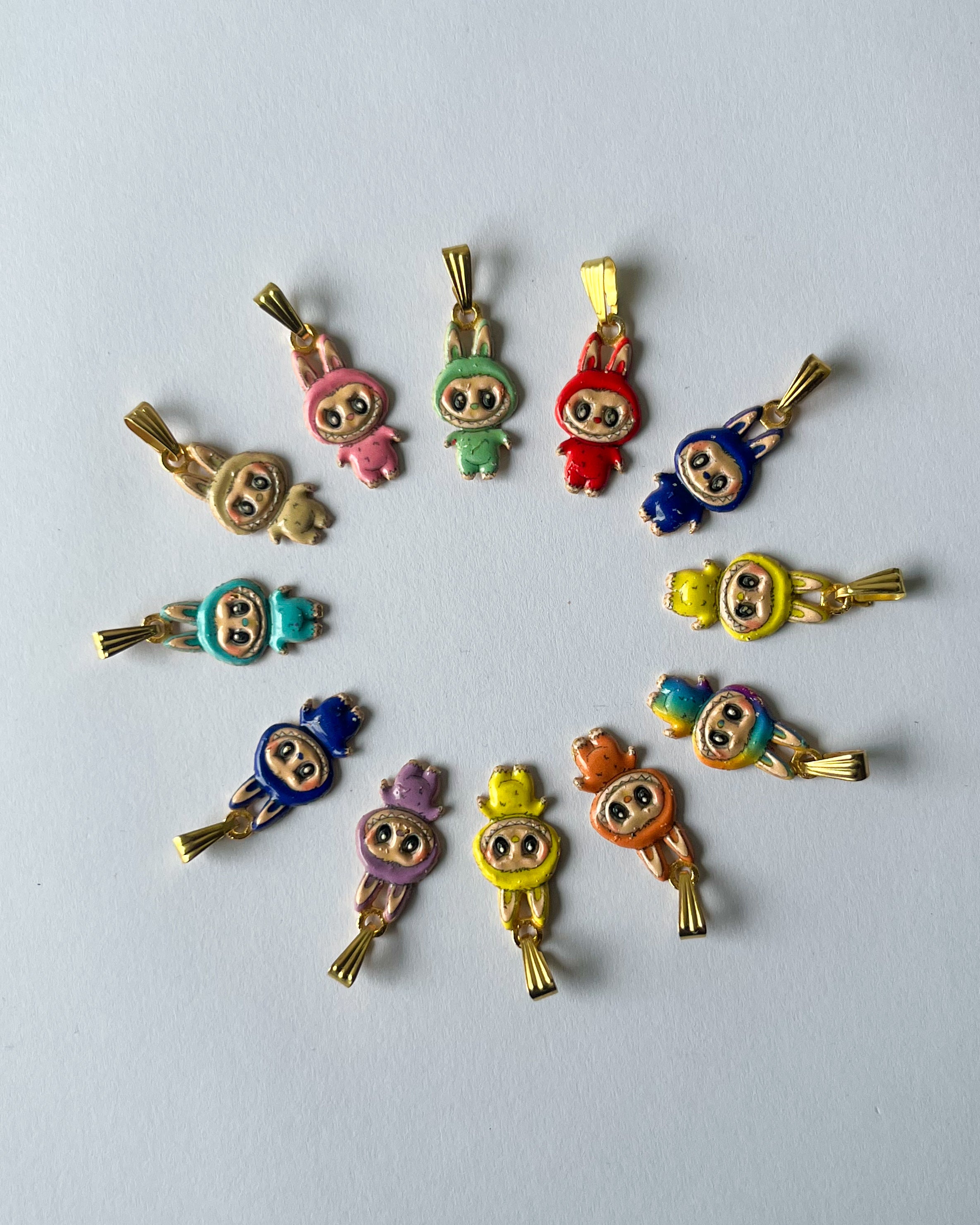 Labubu  charms - 12 pcs