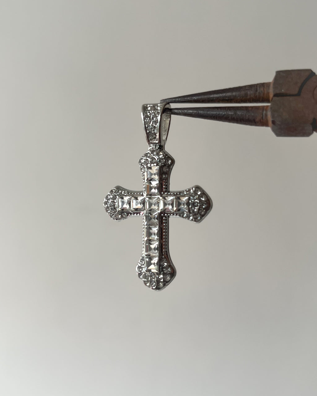 Luxury white cross
