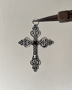 Black Cross charm