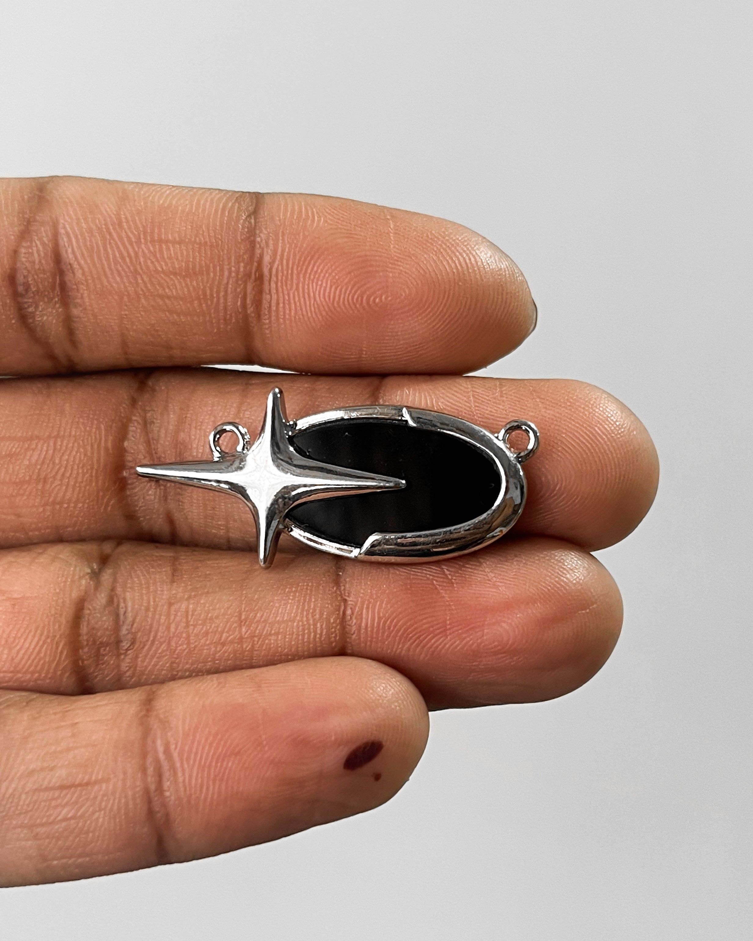 Oynx star pendant - 3 pc
