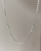 Silver steel chains 18 inch (10 pc packing)