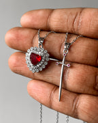Shareef Heart Sword couple (chains are not included)